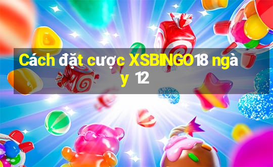 Cách đặt cược XSBINGO18 ngày 12