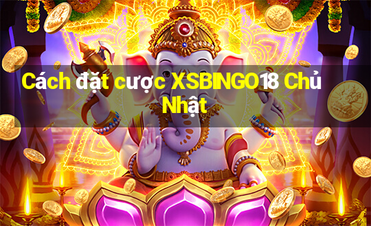 Cách đặt cược XSBINGO18 Chủ Nhật