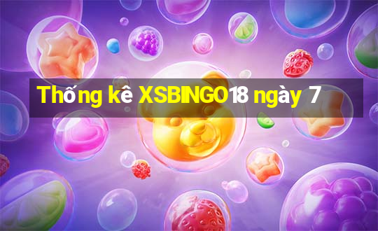 Thống kê XSBINGO18 ngày 7