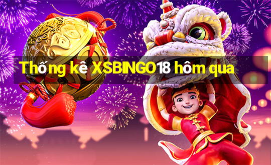 Thống kê XSBINGO18 hôm qua