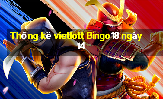 Thống kê vietlott Bingo18 ngày 14