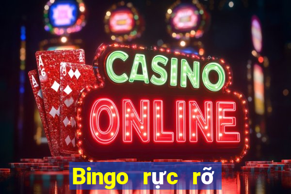 Bingo rực rỡ sắc xổ số