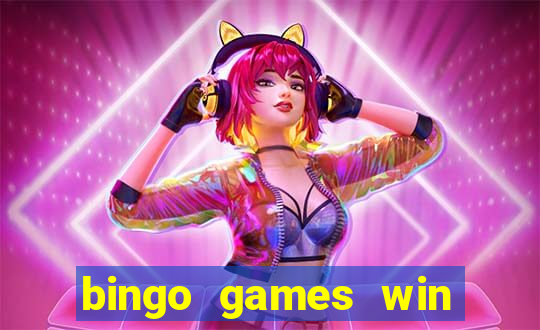 bingo games win real money