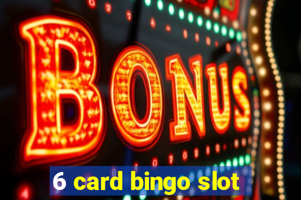 6 card bingo slot