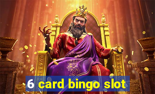 6 card bingo slot