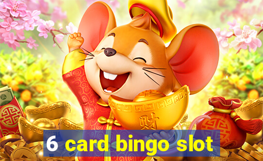 6 card bingo slot