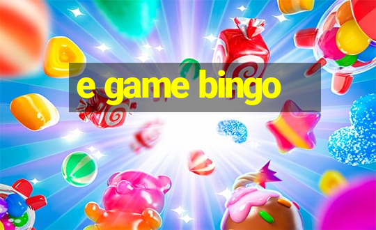 e game bingo