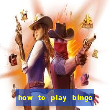 how to play bingo in casino