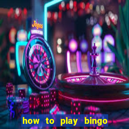 how to play bingo in casino