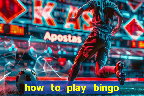 how to play bingo in casino