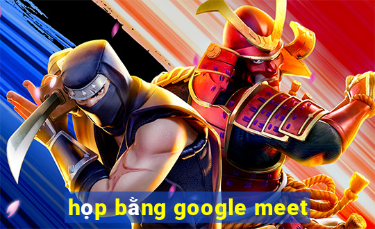 họp bằng google meet