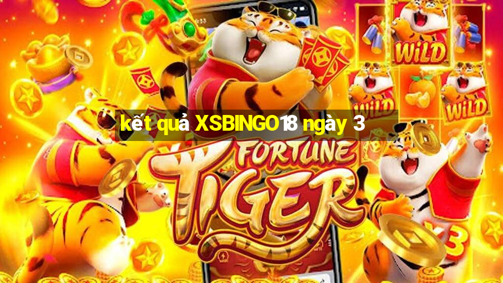 kết quả XSBINGO18 ngày 3